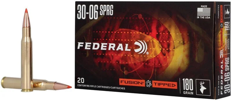 FED FUSION 30-06SPFLD 180GR TIPPED 20/10 - Sale